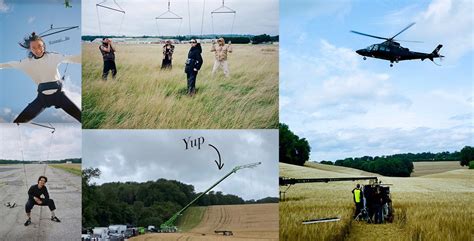 Go behind the scenes of that insane Burberry ‘Open Spaces Film’